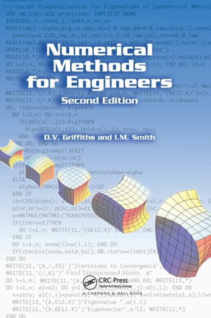 Book cover of: Numerical Methods for Engineers. By: D. V. Griffiths