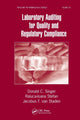 Book cover of: Laboratory Auditing for Quality and Regulatory Compliance. By: Donald C. Singer