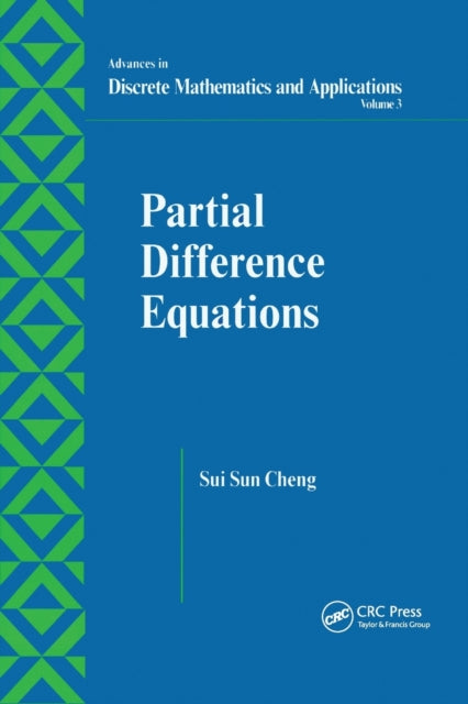 Book cover of: Partial Difference Equations. By: Sui Sun Cheng