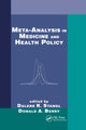 Book cover of: Meta-Analysis in Medicine and Health Policy. By: Dalene Stangl