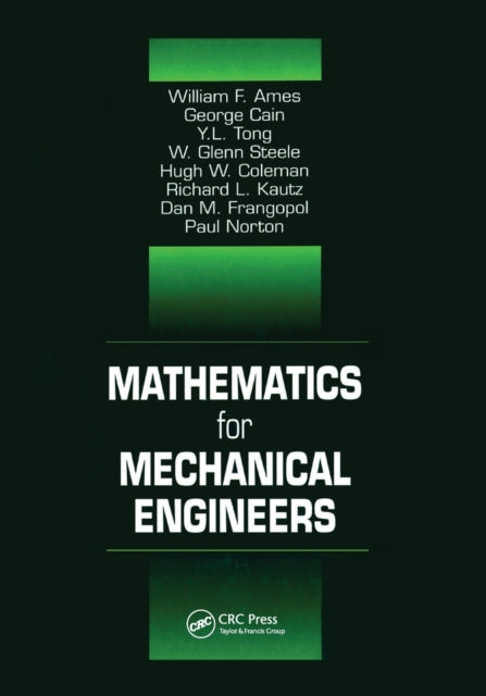 Book cover of: Mathematics for Mechanical Engineers. By: Frank Kreith