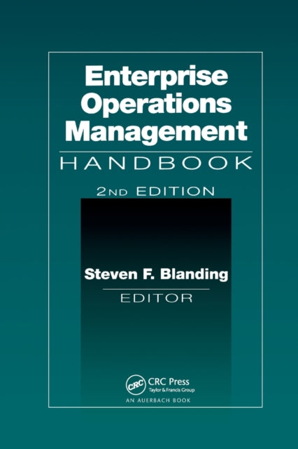 Book cover of: Enterprise Operations Management Handbook, Second Edition. By: Auerbach