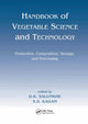 Book cover of: Handbook of Vegetable Science and Technology. By: D. K. Salunkhe