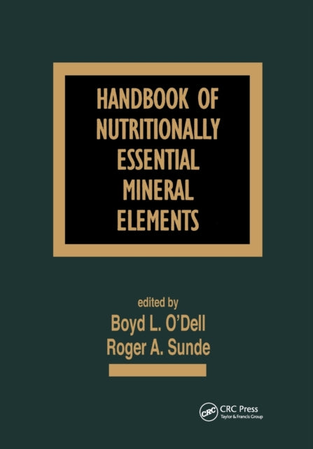 Handbook of Nutritionally Essential Mineral Elements