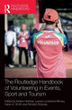 Book cover of: Routledge Handbook of Volunteering in Events, Sport and Tourism. By: Kirsten Holmes