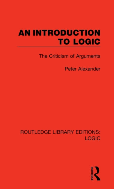 An Introduction to Logic