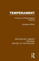 Book cover of: Temperament. By: Constance Bloor
