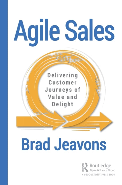Book cover of: Agile Sales. By: Brad Jeavons