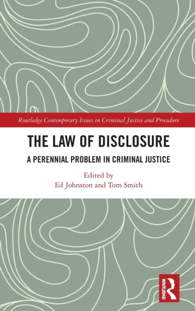 Book cover of: Law of Disclosure. By: Ed Johnston