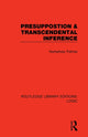 Book cover of: Presuppostion & Transcendental Inference. By: Humphrey Palmer