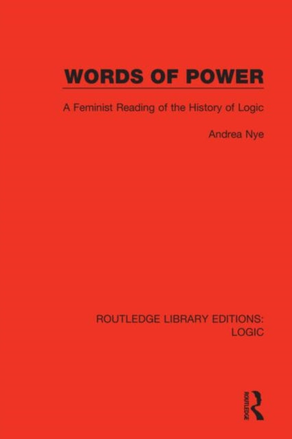 Book cover of: Words of Power. By: Andrea Nye
