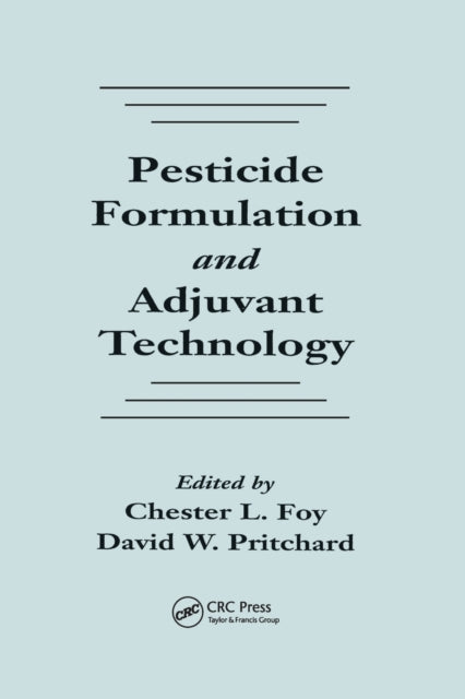 Pesticide Formulation and Adjuvant Technology