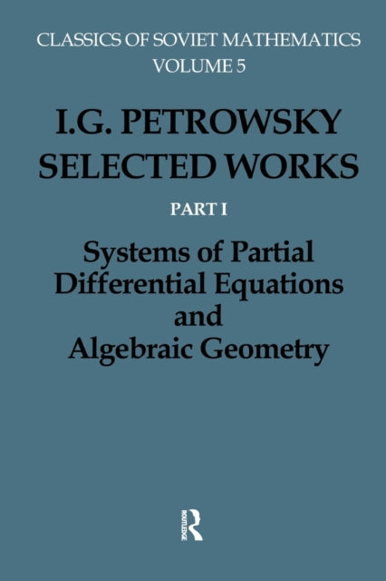 Book cover of: I.G.Petrovskii:Selected Wrks P