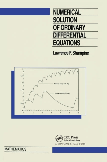 Book cover of: Numerical Solution of Ordinary Differential Equations