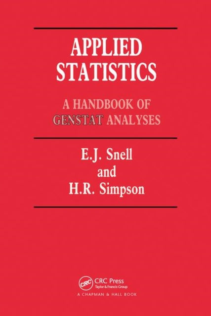 Book cover of: Applied Statistics