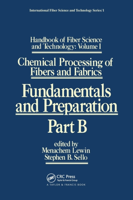 Book cover of: Handbook of Fiber Science and Technology: Volume 1