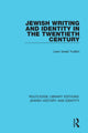 Book cover of: Jewish Writing and Identity in the Twentieth Century. By: Leon Israel Yudkin