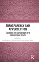 Book cover of: Transparency and Apperception. By: Boris Hennig