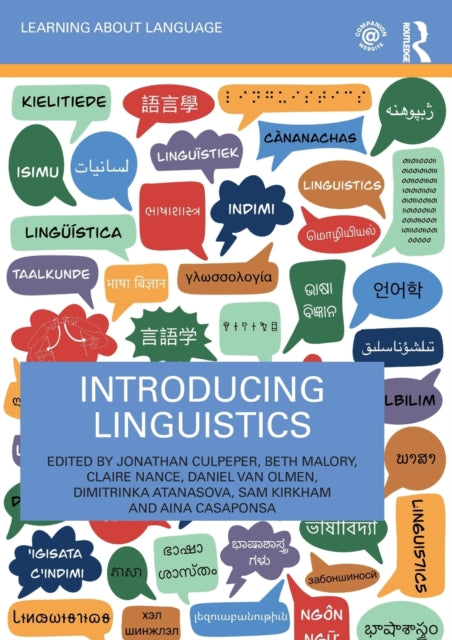 Book cover of: Introducing Linguistics. By: Jonathan Culpeper