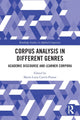 Book cover of: Corpus Analysis in Different Genres. By: María Luisa Carrió-Pastor