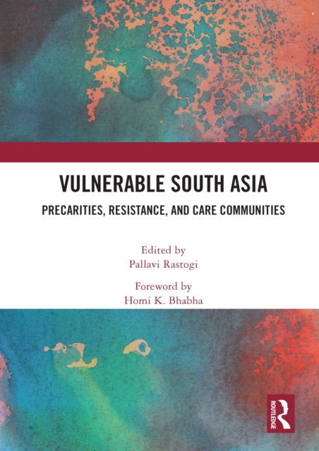 Book cover of: Vulnerable South Asia. By: Pallavi Rastogi