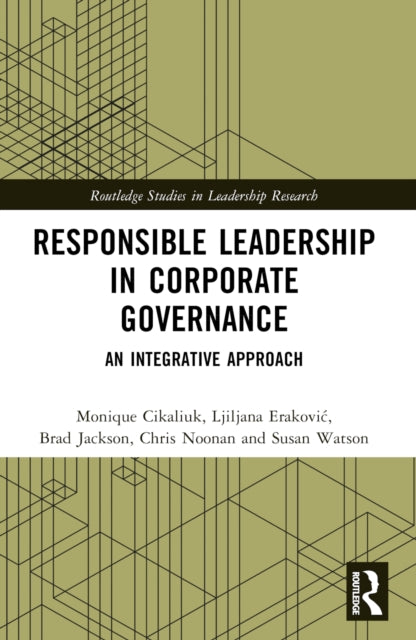 Book cover of: Responsible Leadership in Corporate Governance. By: Monique Cikaliuk