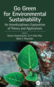Book cover of: Go Green for Environmental Sustainability. By: S. Xavier