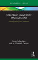 Book cover of: Strategic University Management. By: Loren E. Falkenberg