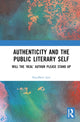 Book cover of: Authenticity and the Public Literary Self. By: Sreedhevi Iyer