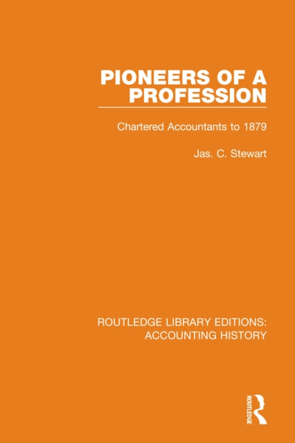 Book cover of: Pioneers of a Profession. By: James C. Stewart
