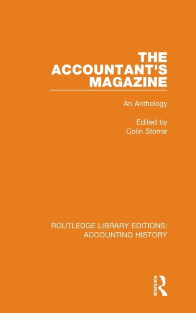 Book cover of: Accountant's Magazine. By: Colin Storrar