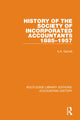 Book cover of: History of the Society of Incorporated Accountants 1885-1957. By: A. A. Garrett