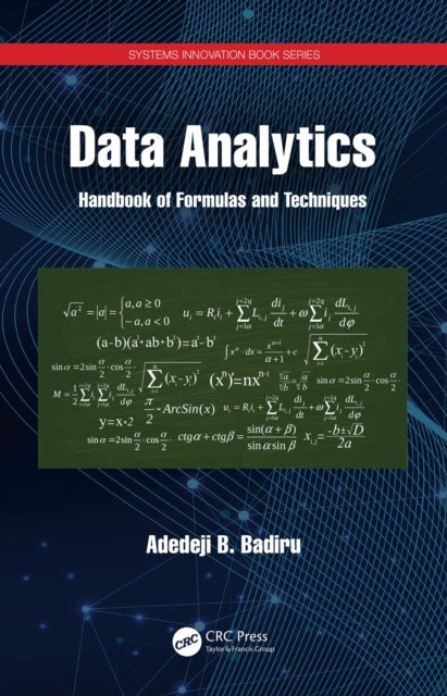 Book cover of: Data Analytics. By: Adedeji B. Badiru