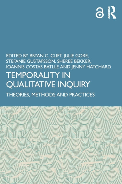 Book cover of: Temporality in Qualitative Inquiry. By: Bryan C. Clift