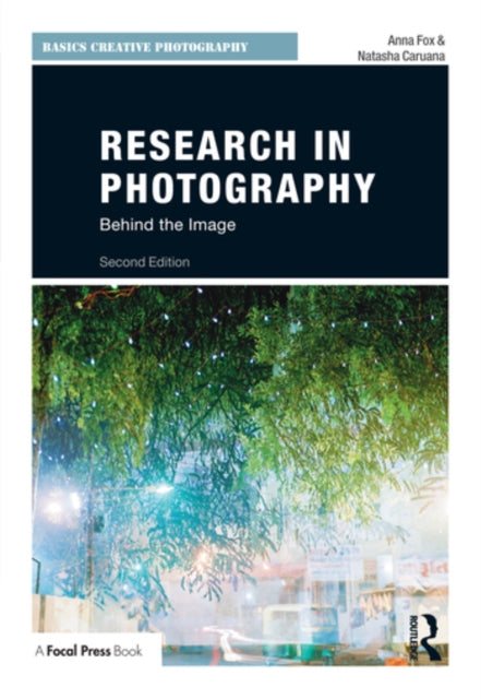 Book cover of: Research in Photography. By: Anna Fox