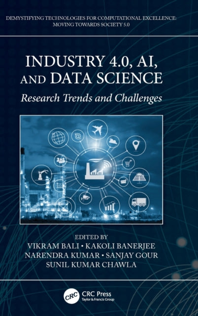 Book cover of: Industry 4.0, AI, and Data Science. By: Vikram Bali