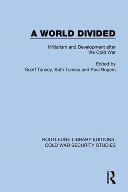 Book cover of: Routledge Library Editions: Cold War Security Studies