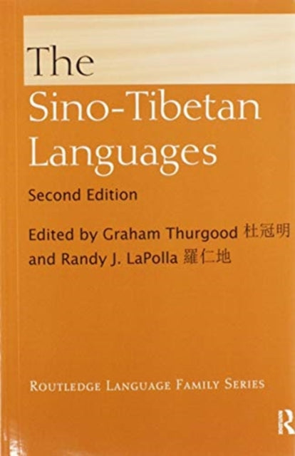 Book cover of: Sino-Tibetan Languages. By: Graham Thurgood
