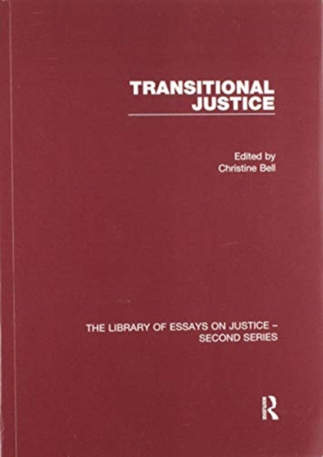 Book cover of: Transitional Justice. By: Christine Bell