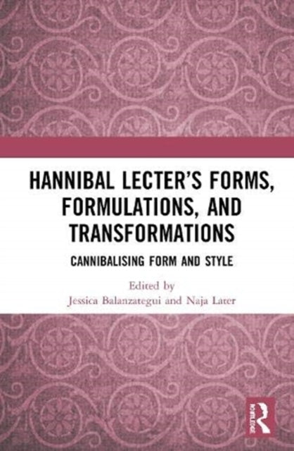 Book cover of: Hannibal Lecter’s Forms, Formulations, and Transformations. By: Jessica Balanzategui