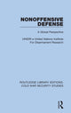 Book cover of: Nonoffensive Defense. By: United Nations Institute for Disarmament Research Staff