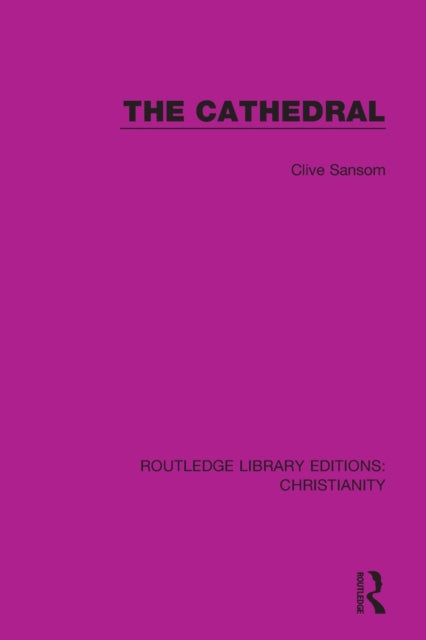 Book cover of: Cathedral. By: Clive Sansom