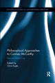 Book cover of: Philosophical Approaches to Cormac McCarthy. By: Christopher Eagle