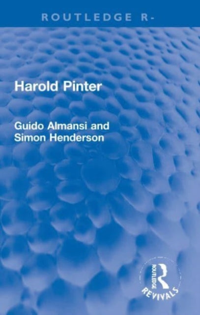 Book cover of: Harold Pinter. By: Guido Almansi