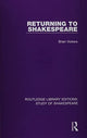 Book cover of: Returning to Shakespeare. By: Brian Vickers