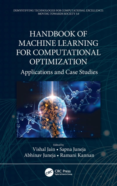 Book cover of: Handbook of Machine Learning for Computational Optimization. By: Vishal Jain
