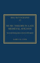 Book cover of: Music Theory in Late Medieval Avignon. By: Karen M. Cook