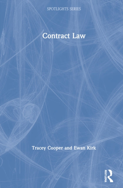 Book cover of: Contract Law. By: Tracey Hough