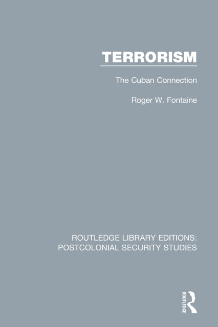 Book cover of: Terrorism. By: Roger W. Fontaine