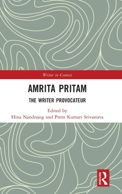 Book cover of: Amrita Pritam. By: Hina Nandrajog